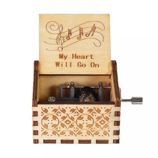Caja Musical Titanic My Heart Will Go On Wood Music Cajita